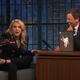 McKinnon on Late Night With Seth Meyers (Screenshot: Kate TV)